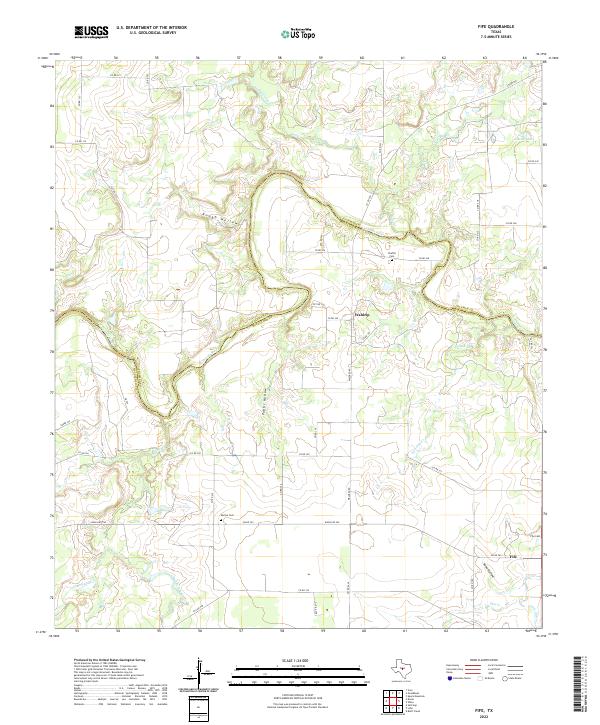 Fife topographic map thumbnail