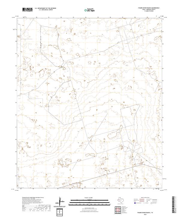 Figure Seven Ranch topographic map thumbnail