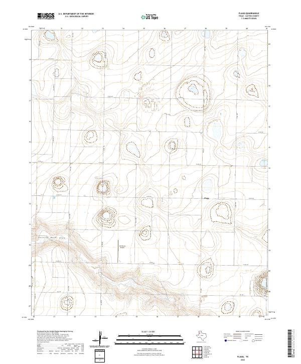 Flagg topographic map thumbnail