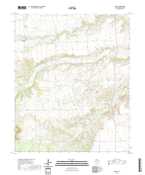 Flomot topographic map thumbnail