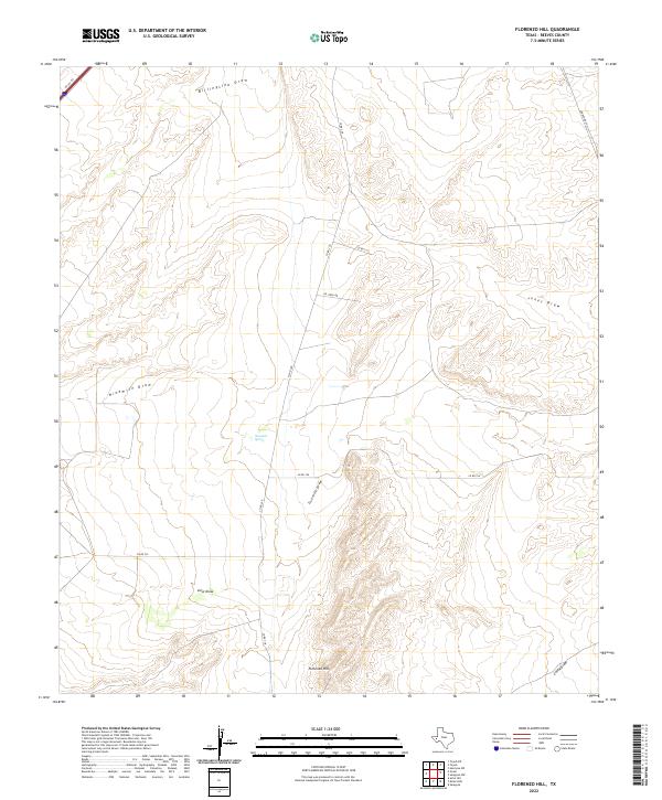 Florenzo Hill topographic map thumbnail