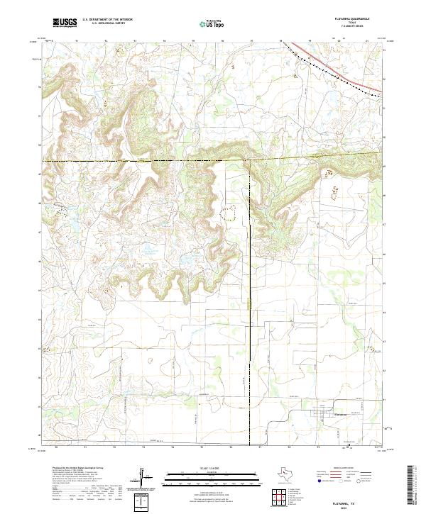 Fluvanna 2022 topographic map thumbnail