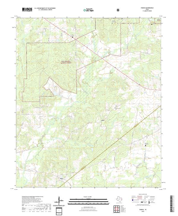 Fodice topographic map thumbnail