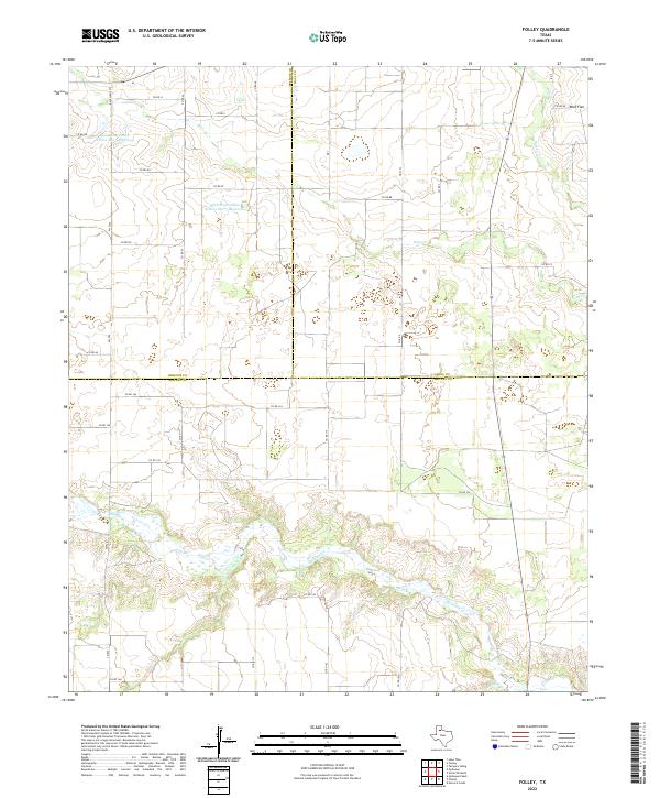 Folley topographic map thumbnail