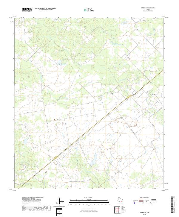 Fordtran topographic map thumbnail