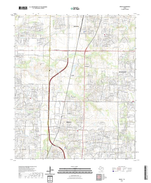 Frisco topographic map thumbnail