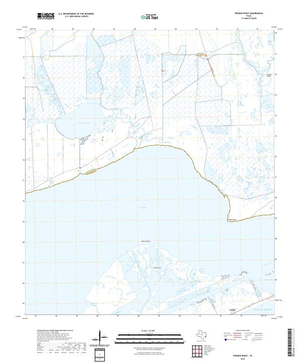 Frozen Point 2022 topographic map thumbnail