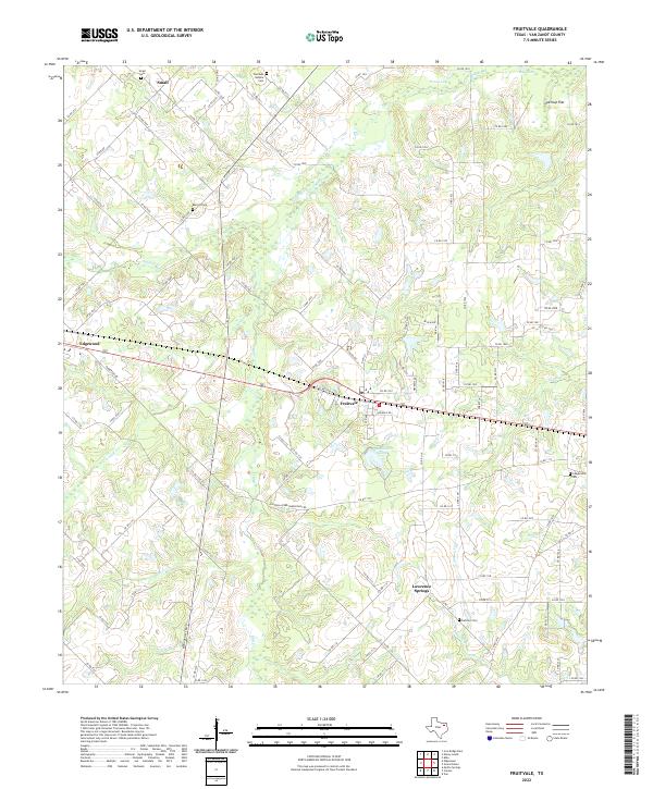 Fruitvale topographic map thumbnail
