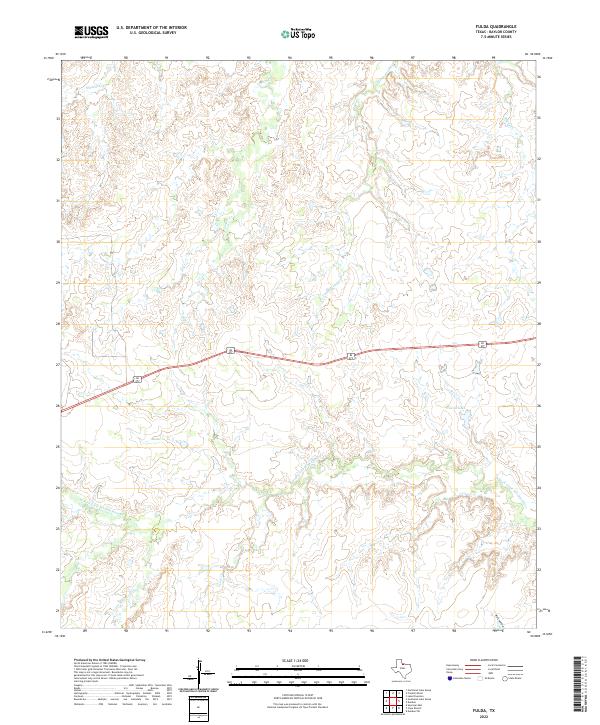 Fulda topographic map thumbnail