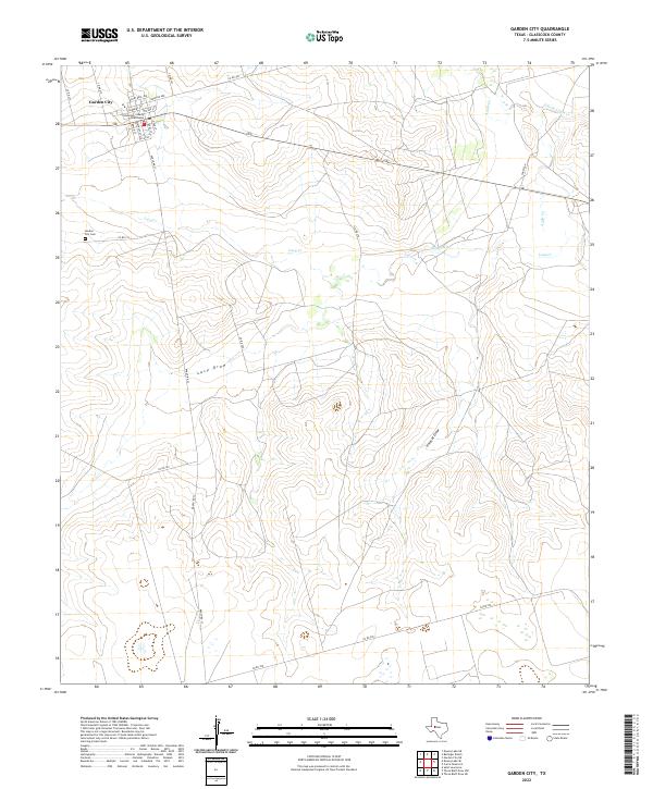 Garden City topographic map thumbnail