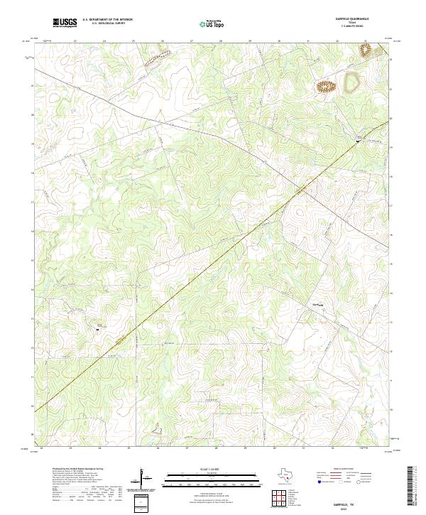 Garfield topographic map thumbnail