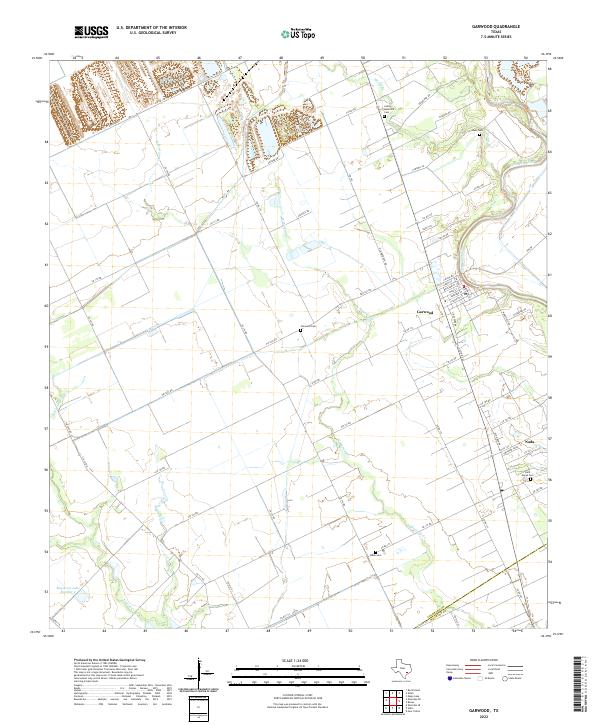 Garwood topographic map thumbnail