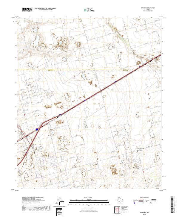 Germania 2022 topographic map thumbnail