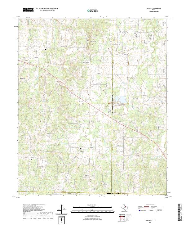 Gibtown topographic map thumbnail