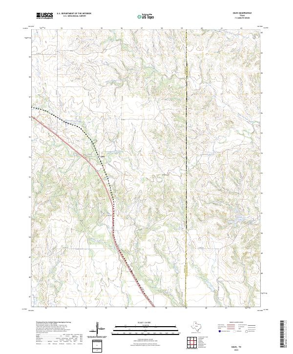 Giles 2023 topographic map thumbnail