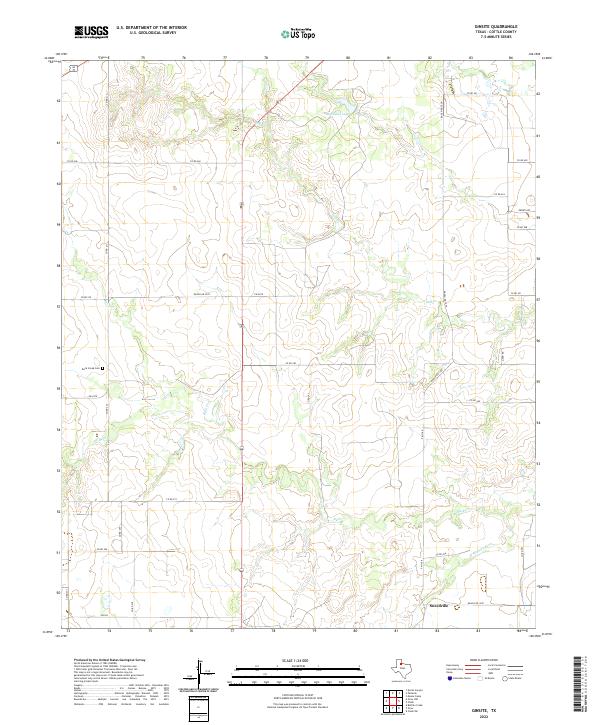 Ginsite 2022 topographic map thumbnail