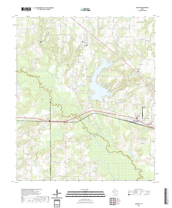 Golden topographic map thumbnail