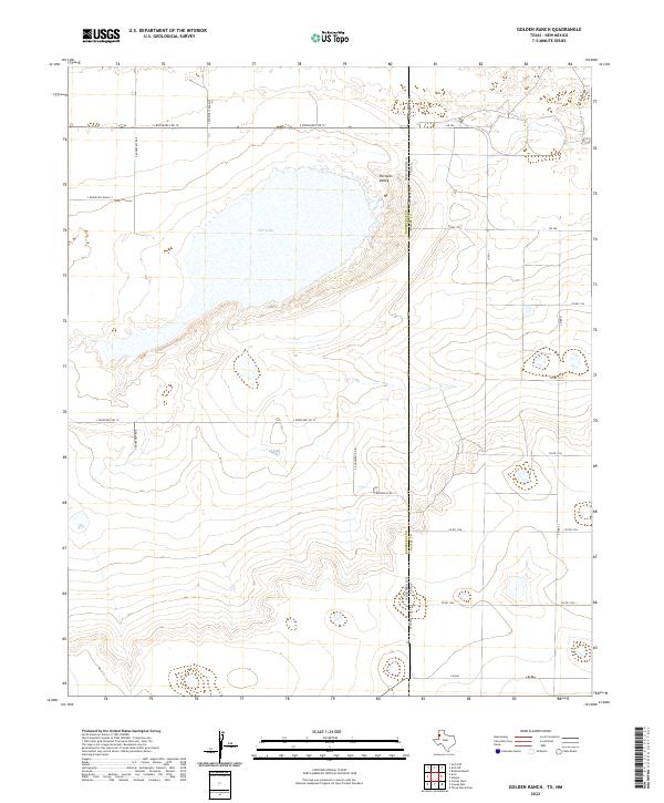Golden Ranch 2022 topographic map thumbnail