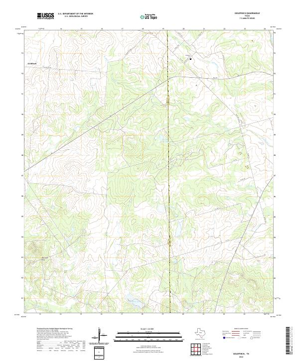 Goldfinch topographic map thumbnail