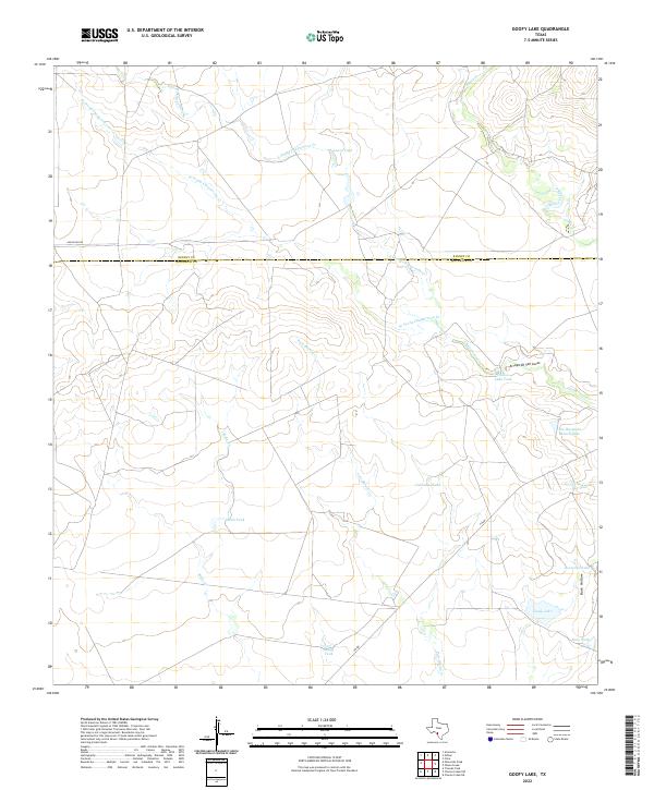 Goofy Lake topographic map thumbnail