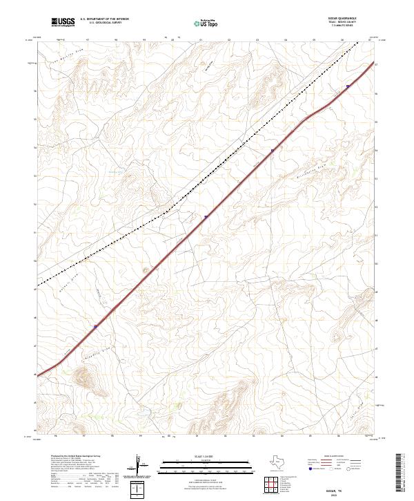 Gozar topographic map thumbnail