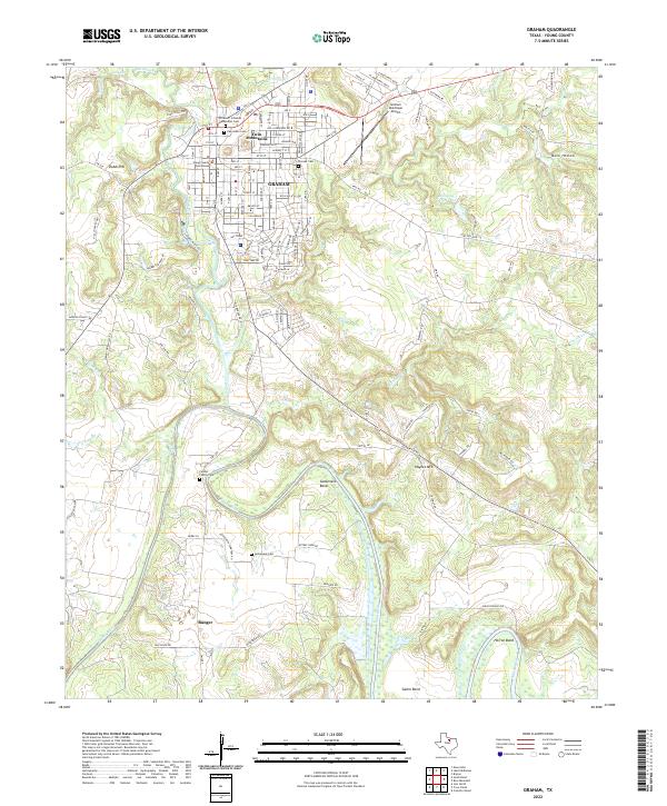 Graham topographic map thumbnail