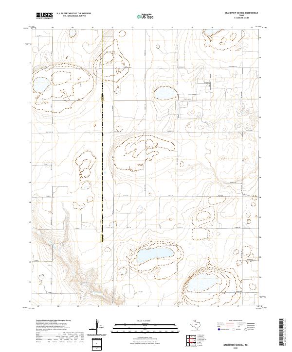 Grandview School 2022 topographic map thumbnail