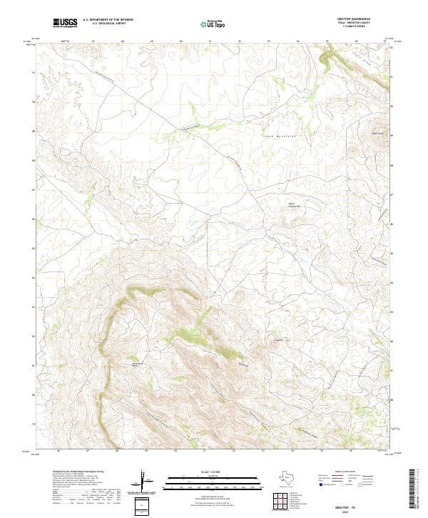 Graytop topographic map thumbnail