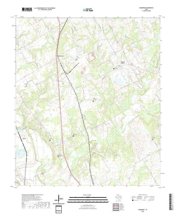 Hammond topographic map thumbnail