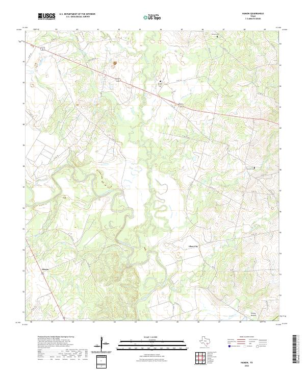 Hamon topographic map thumbnail