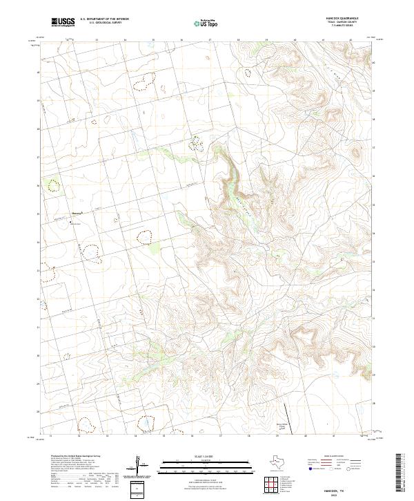 Hancock topographic map thumbnail