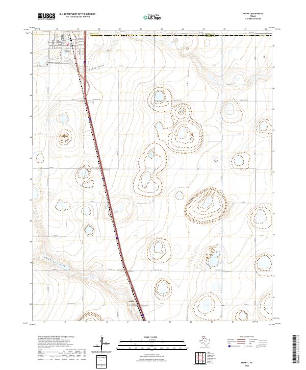 Happy topographic map thumbnail