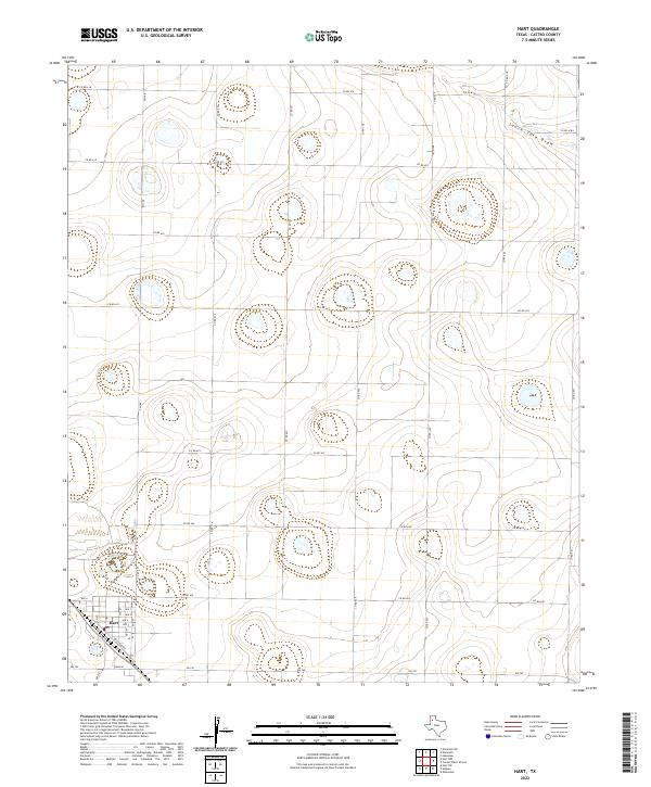 Hart topographic map thumbnail