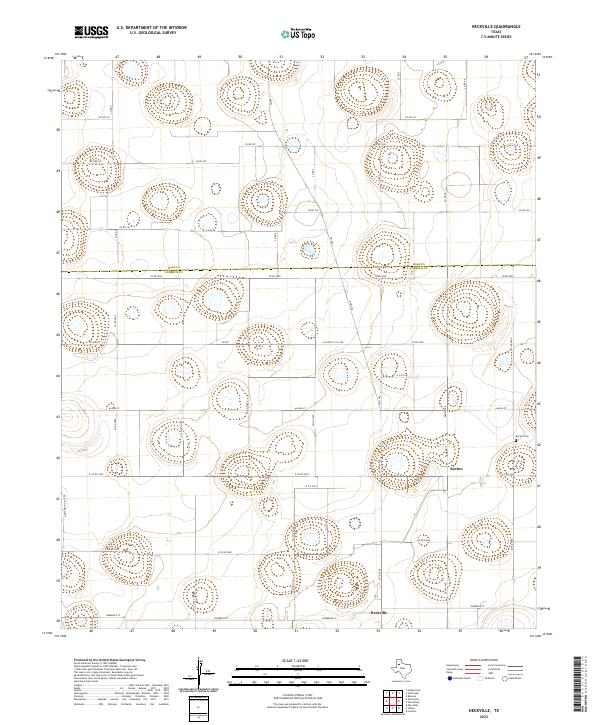 Heckville topographic map thumbnail