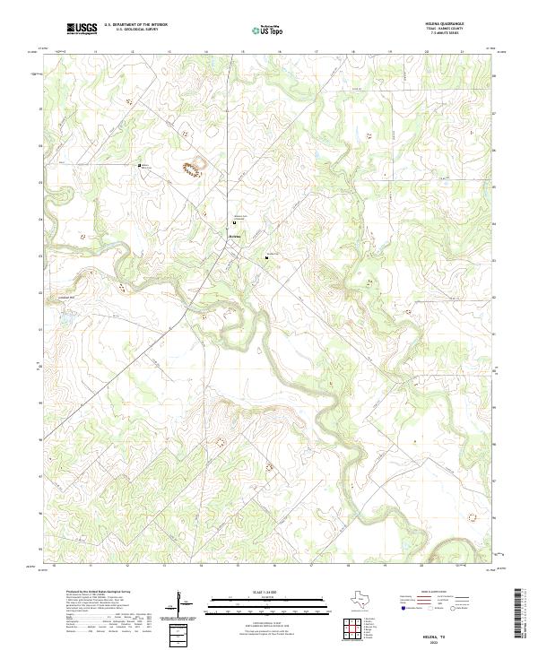 Helena 2022 topographic map thumbnail
