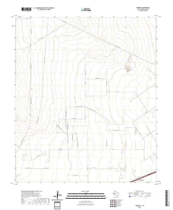 Hermosa topographic map thumbnail