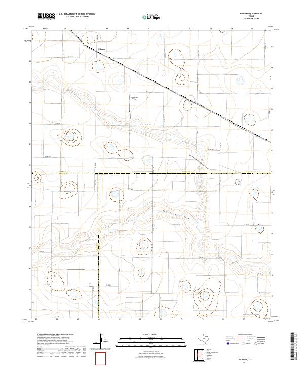 Hilburn topographic map thumbnail