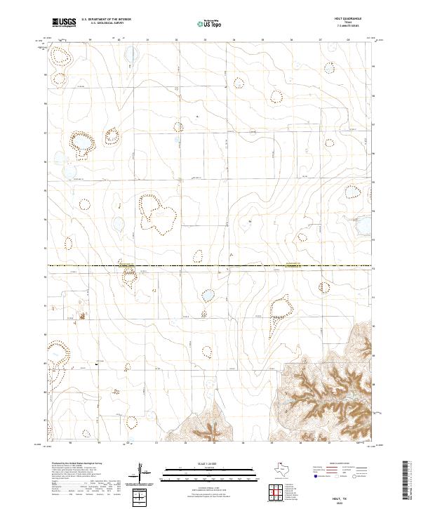 Holt topographic map thumbnail