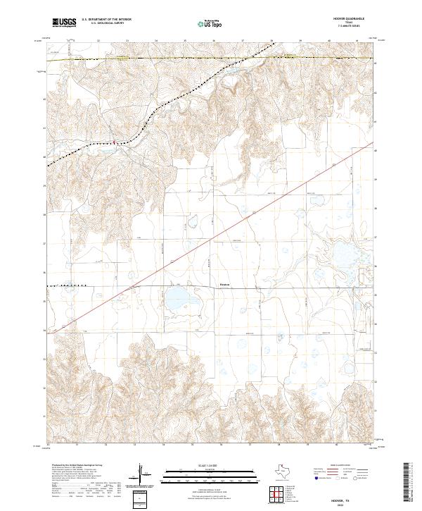 Hoover topographic map thumbnail