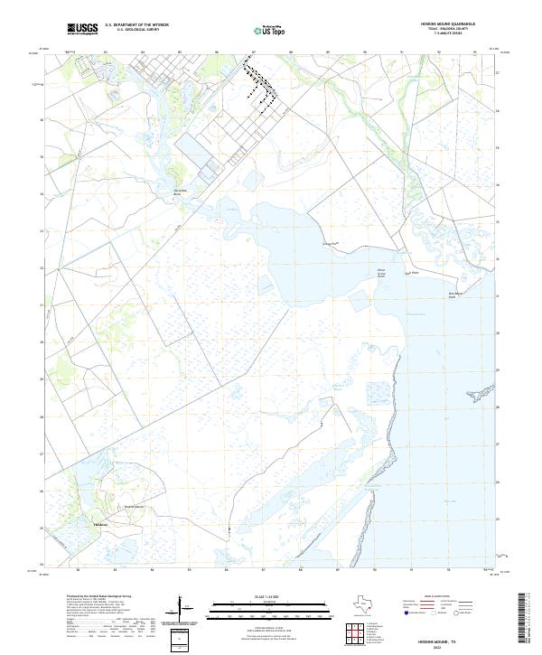 Hoskins Mound 2022 topographic map thumbnail