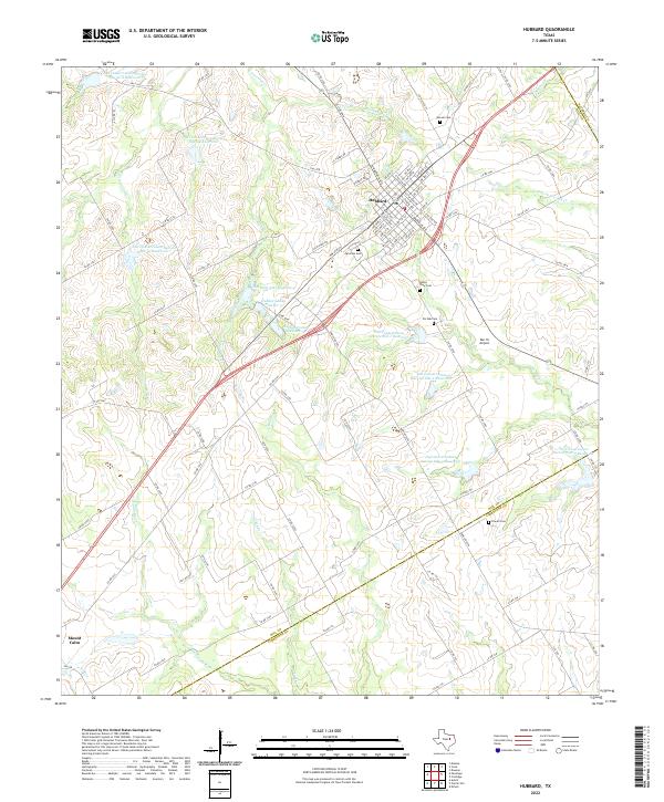 Hubbard topographic map thumbnail