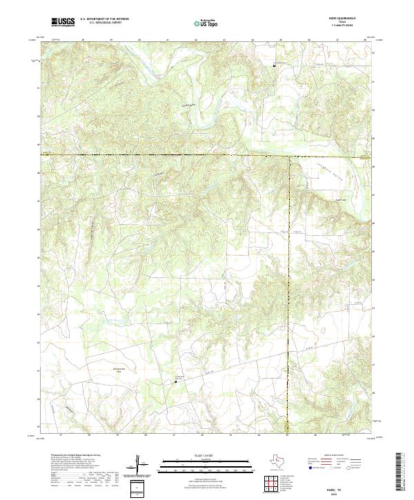 Hudd topographic map thumbnail