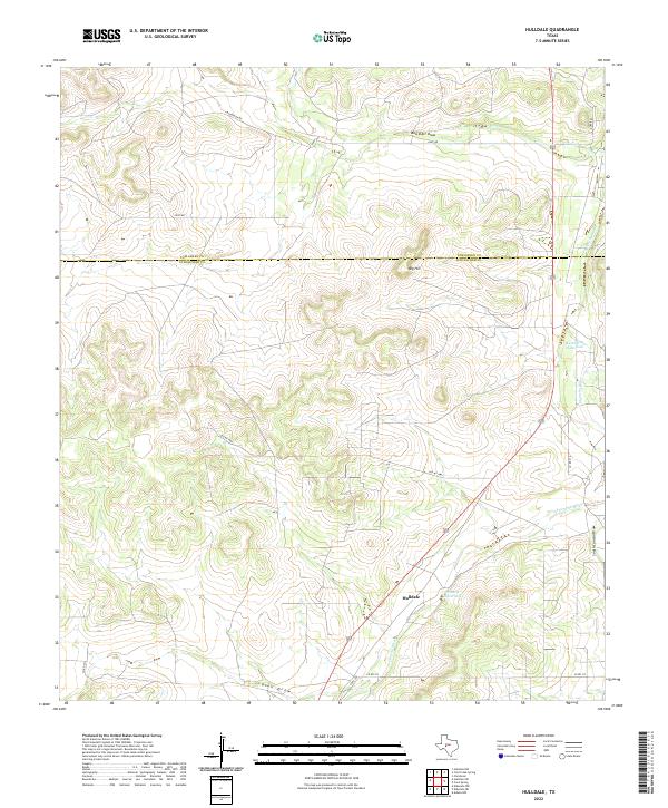 Hulldale topographic map thumbnail