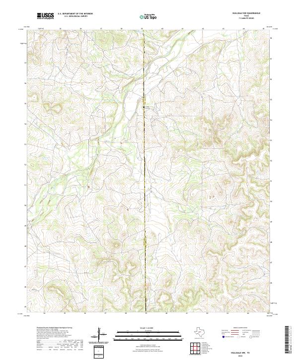 Hulldale NW topographic map thumbnail