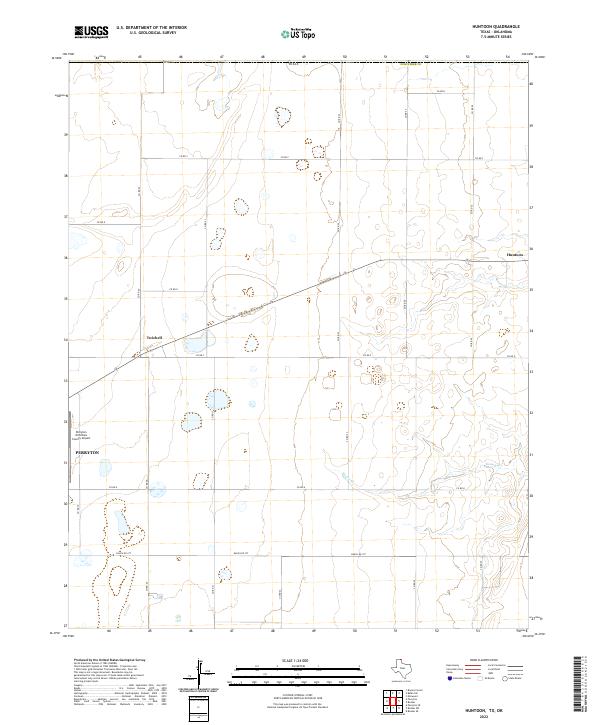 Huntoon 2022 topographic map thumbnail
