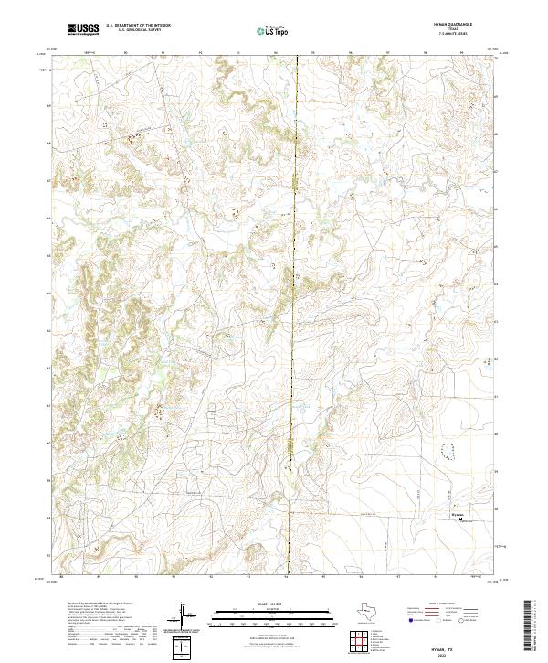 Hyman 2022 topographic map thumbnail