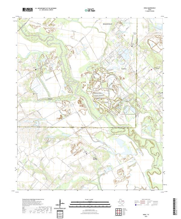 India topographic map thumbnail