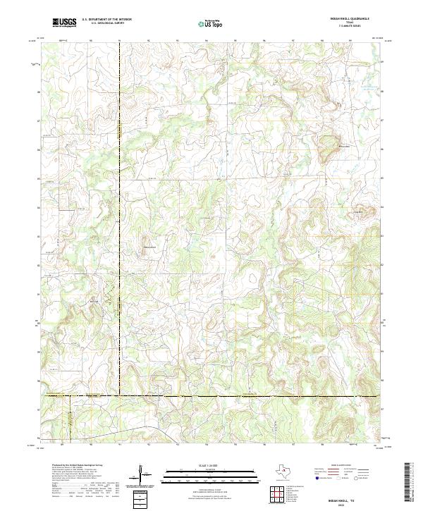 Indian Knoll topographic map thumbnail