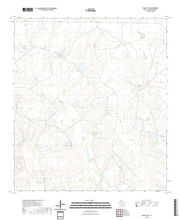 Indio Tank topographic map thumbnail