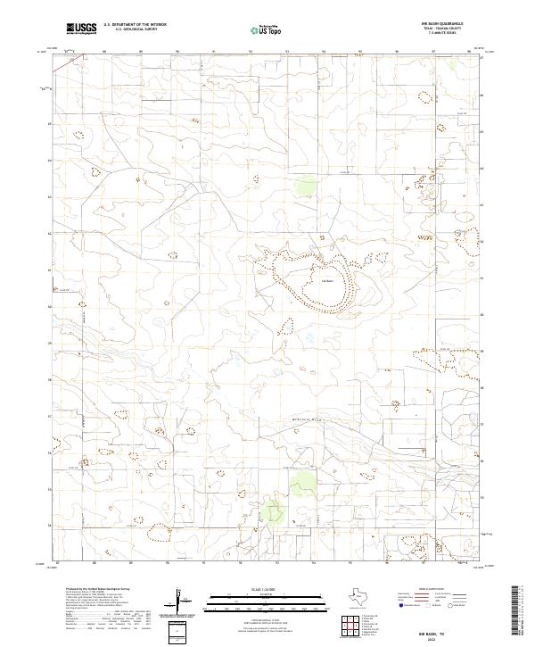 Ink Basin topographic map thumbnail